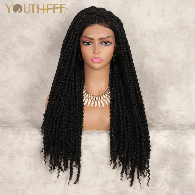 Youth料金 レースフロントウィッグ 人工毛 26インチ 黒人女性のための編みこみの髪型 Synthetic Lace Wigs Aliexpress Youth料金 レースフロントウィッグ 人工毛 26インチ 黒人女性のための編みこみの髪型 Synthetic Lace Wigs Aliexpress