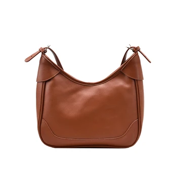 

2020 Fashion Small Tote Bags For Women Classic Solid Color Messenger Shoulder Bag Luxury Designer Soft Leather Ladies Handbags