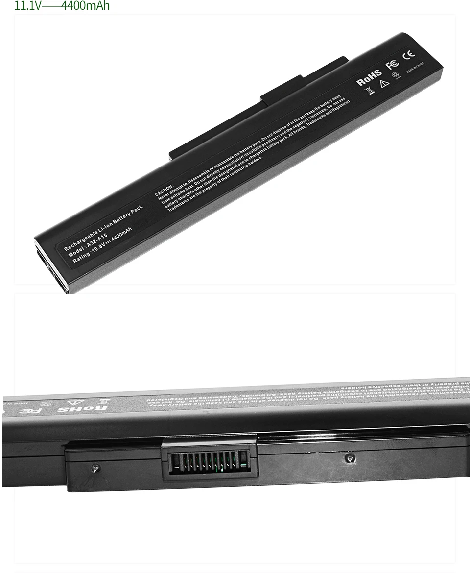 ApexWay 11,1 v a6400 a32-a15 dns Аккумулятор для ноутбука MSI A32-A15 A41-A15 A42-A15 A42-H36 CR640 серии CR640DX серии CR640MX серии