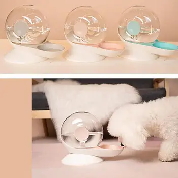 

Pet Snail Shape Water Dispenser Large Capacity Drinking Bowl Automatic Cats Dogs Water Fountain