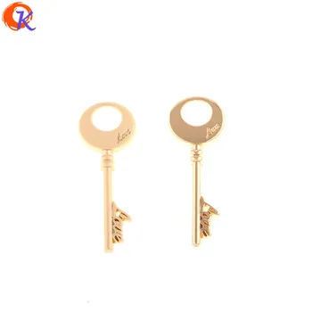 

Cordial Design 100Pcs 14*35MM Jewelry Accessories/DIY Jewelry Making/Key Shape/Earrings Connectors/Hand Made/Earring Findings