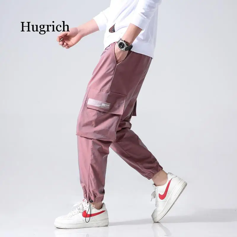 Hip Hop Pants Men Joggers Sweatpants Men's Streetwear Men Harem Cargo Pants 2020 New Loose Elastic Waist Trousers