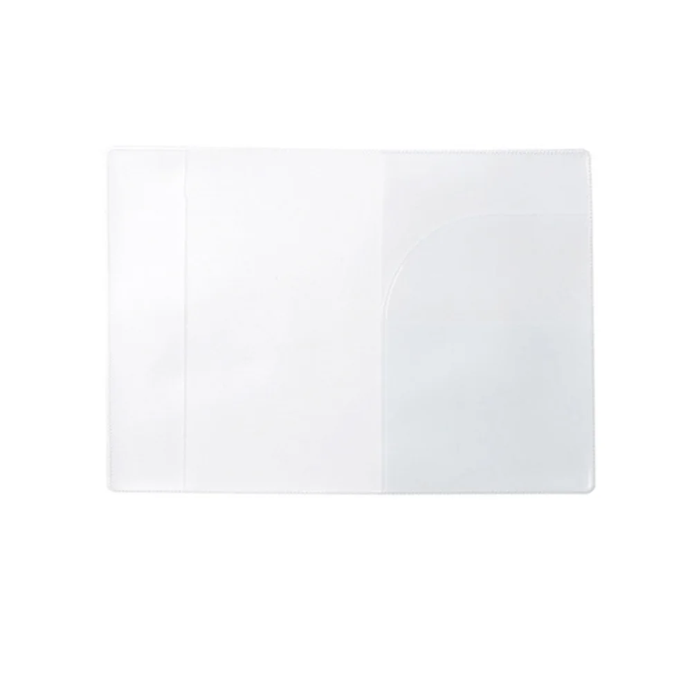 10Pcs Frosted Открытый путешествия водонепроницаемый Обложка на паспорт ПВХ кредитный держатель для карт протектор кошелек ID карты Телефон держатель для карт s бизнес Чехол - Цвет: 10Pcs Frosted
