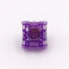 New arrival 4pcs/pack Everglide Crystal Purple switch mechanical keyboard gold contactor 5 pins RGB transparent switch shaft ► Photo 2/4