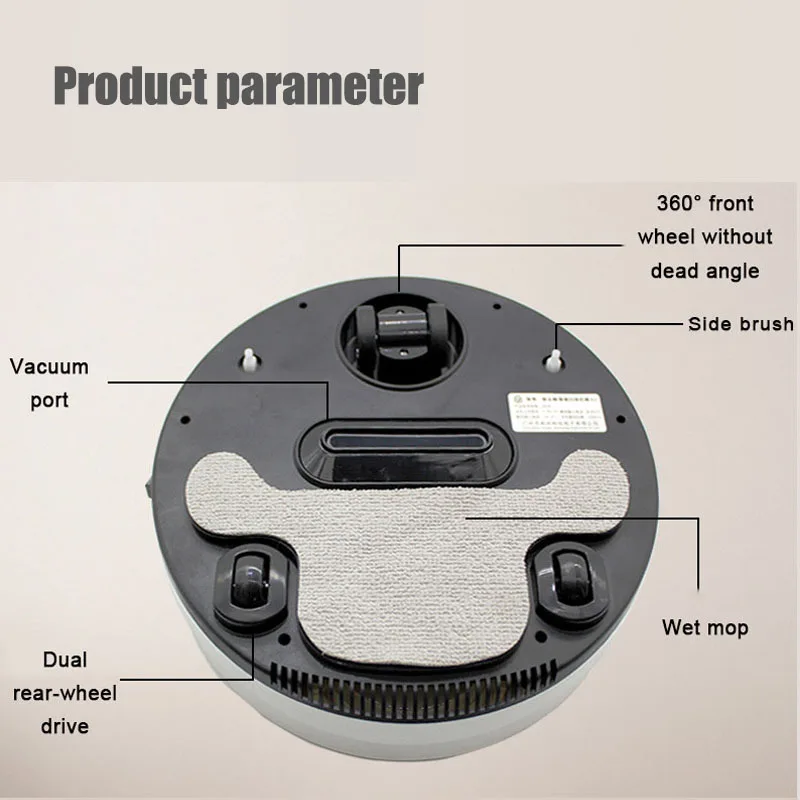 Robot vacum cleaner floor vacuum cleaner with remote control automatic mopping three-in-one Intelligent cleaner vaccum cleaner