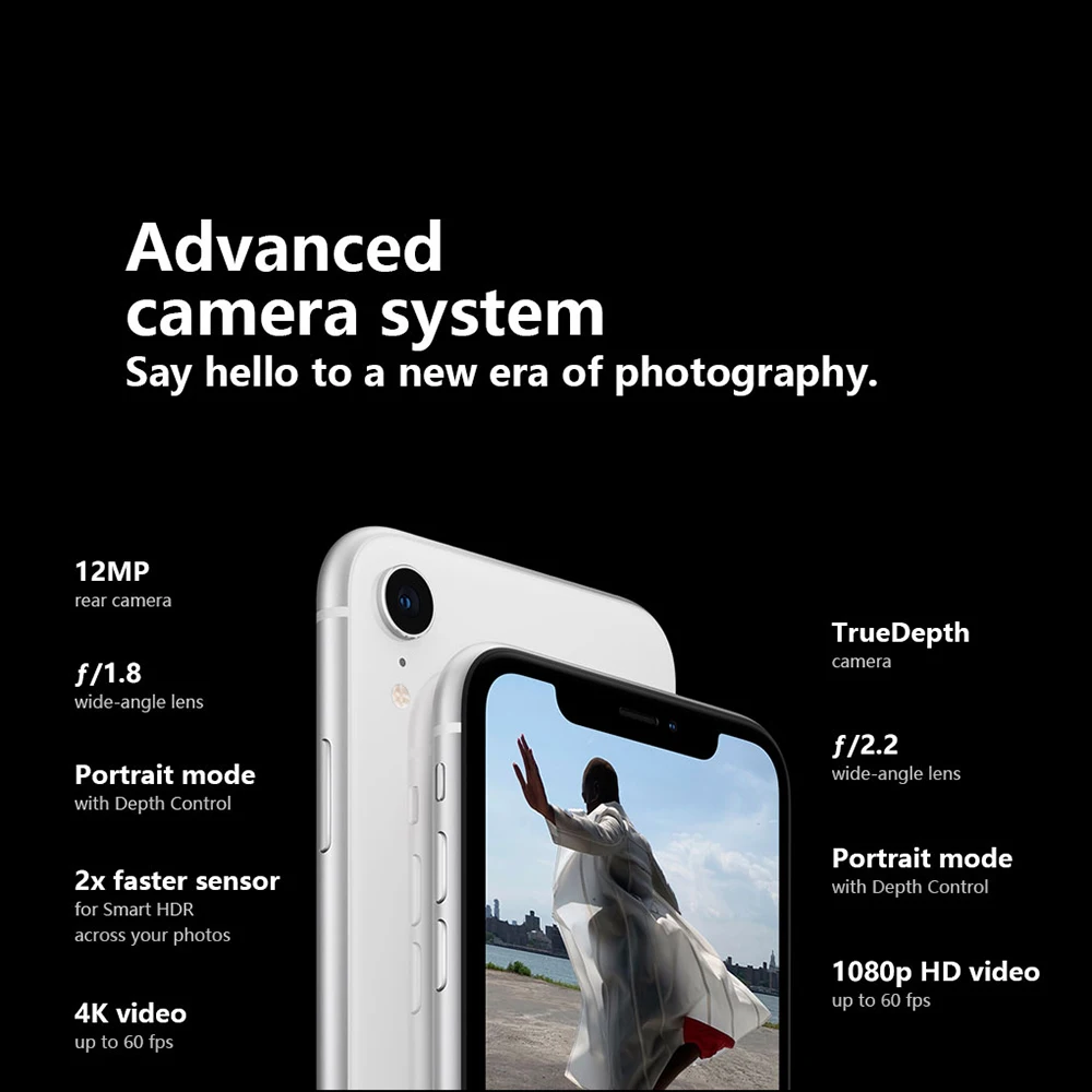 Original Unlocked Apple iPhone XR Smartphone 4G LTE 6.1