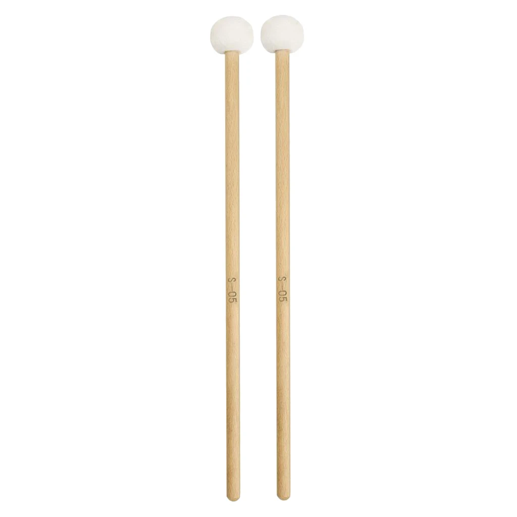 Drum Mallet Non‑Slip Wood Lightweight Durable Stick Accessory Replacement Suitable Bass 