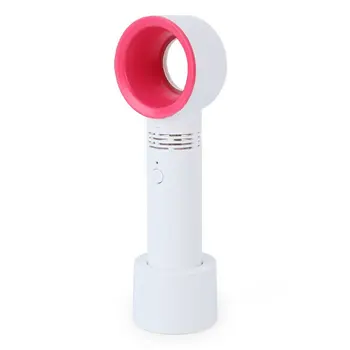 

leafless fan rechargeable handheld mini fan convenient USB fan Portable Sleeveless Mini Bladeless Cooler Handy Fan