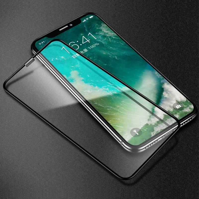 Стекло защитная пленка на весь экран HD для iphone 6/7/8 X 11|Защитные стёкла и плёнки| |