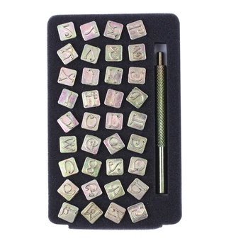 

SHGO HOT-3/8 inch Alphabet and Number Stamp Tool Set