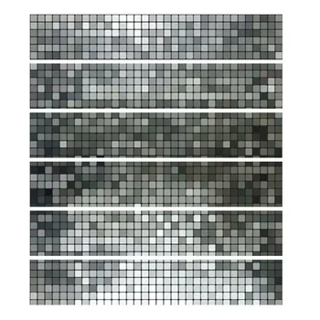 

6pcs Removable Staircase Stickers DIY Stair Riser Floor Sticker Wall Decal for Bedroom Living Room Home Decor