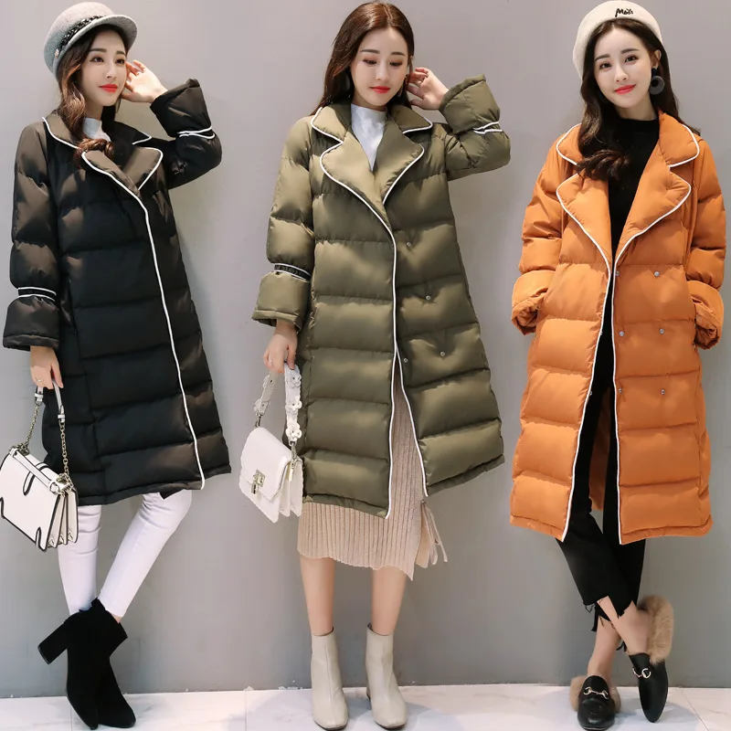 

2018 Winter New Style Hbljr6112 Korean-style Women's Elegant Fashion Cotton-padded Clothes