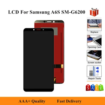 

6.0" Display For Samsung Galaxy A6s G6200 SM-G6200 LCD display Touch Screen Digitizer Assembly For Samsung A6s lcd