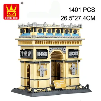 

Wange 8021 Architecture PARIS ARC DE TRIOMPHE Series Building Blocks Educational Structure Construction Bricks Toy For Children