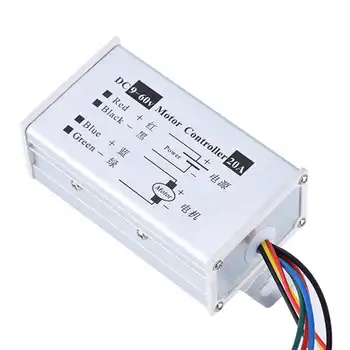 

1200W PWM Speed Regulator 25KHz Motor Speed Controller Speed Regulator Switch DC 9-60V 20A