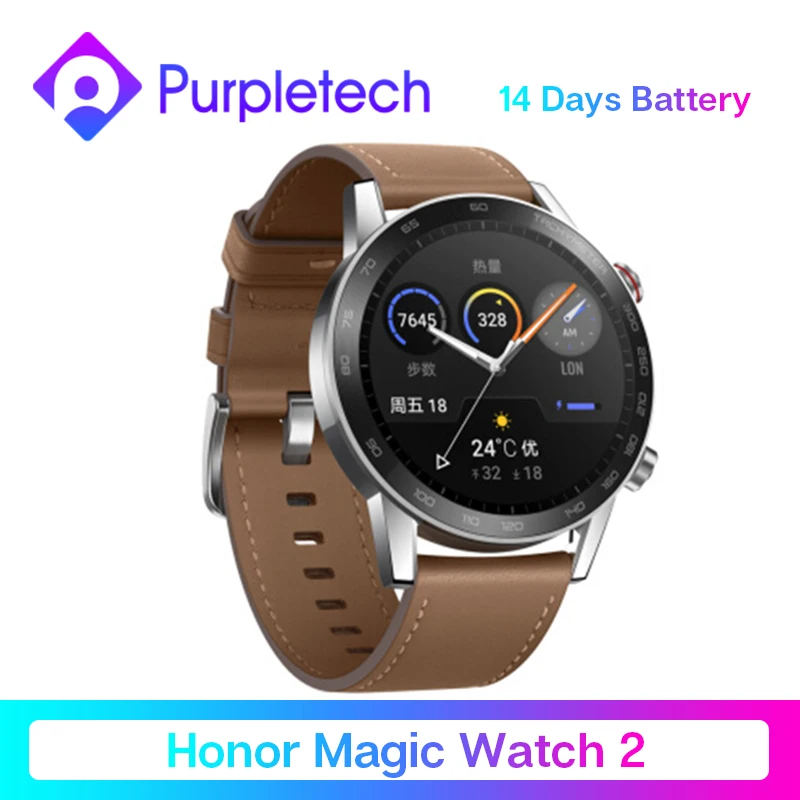 Honor Magic Watch 2 умные часы Bluetooth 5,1 умные часы 14 дней водонепроницаемые умные спортивные часы Двойной режим для Android iOS