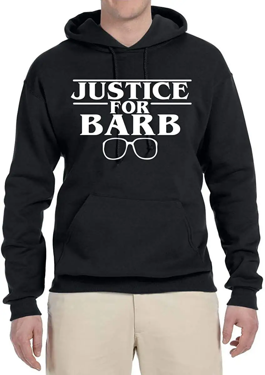 TSDFC Justice for Barb | Strange Inspired мужская поп-культура толстовка с капюшоном графическая