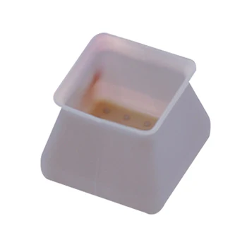 

10pcs Flexible Non Slip Living Room Square Wear Resistant Table Feet Scratchproof Soft Silicone Floor Protector Chair Leg Cover