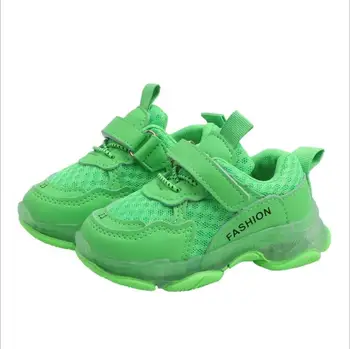 

Spring Autumn Boys Shoes Casual Sports Kids Sneaker Moccasins Solid Anti-slip Children Shoes for Boys