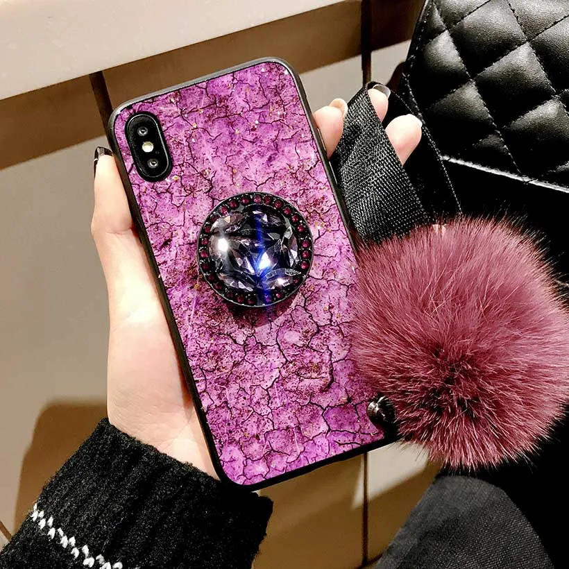 Чехол для Samsung Galaxy J7 Prime J2 Pro J4 плюс J6 J3 J5 J8 роскошный баскетбольный мяч держатель крышки Grand Prime G530 G531