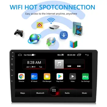 

Car Stereo GPS Navigation Bluetooth WiFi Radio Receiver Head Unit Multi-function Android 9.0 Car Intelligent System Multimedia