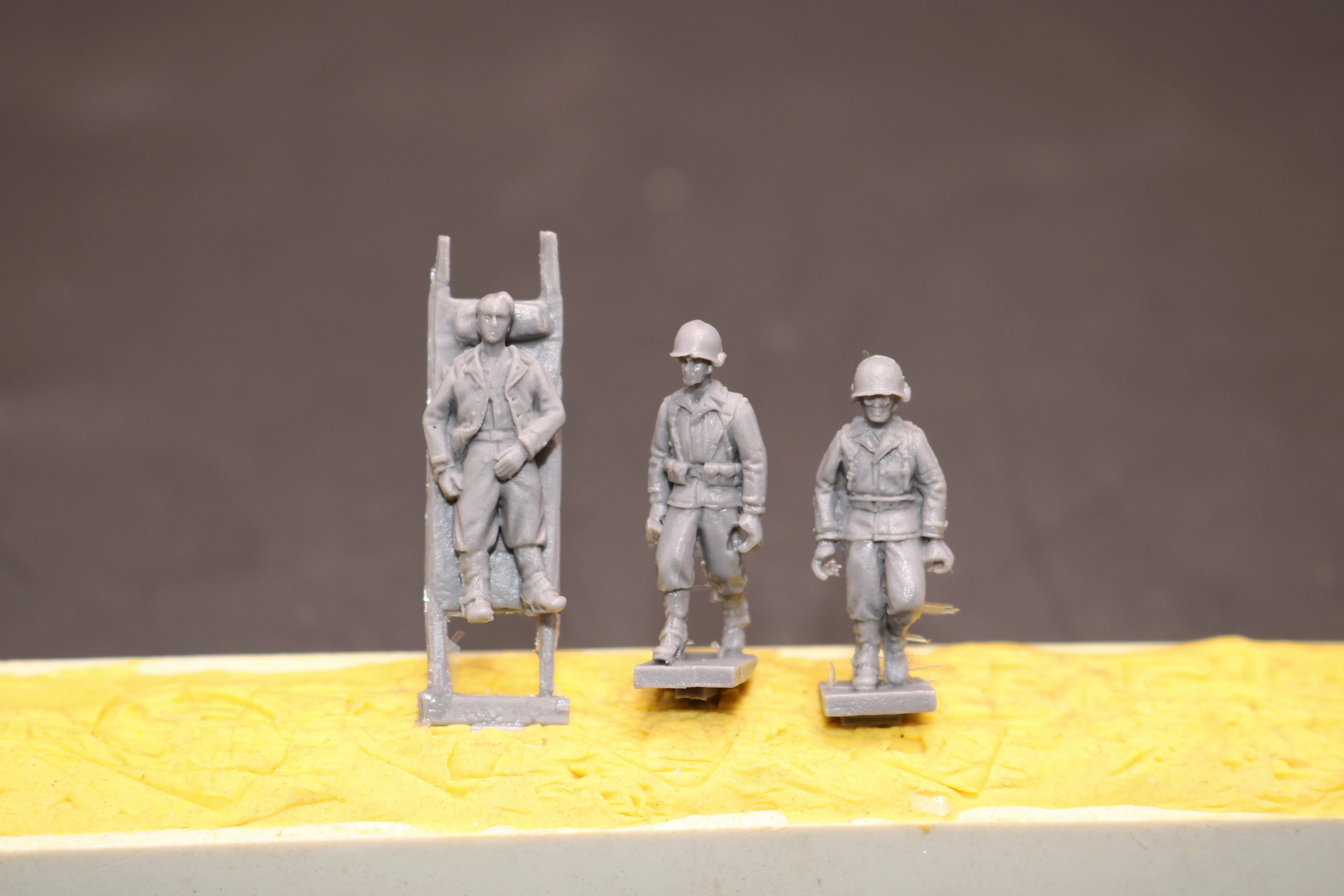 ПВХ-фигурка модель супер мини 1/72 ww2 США Растяжитель солдат набор Неокрашенный DIY |