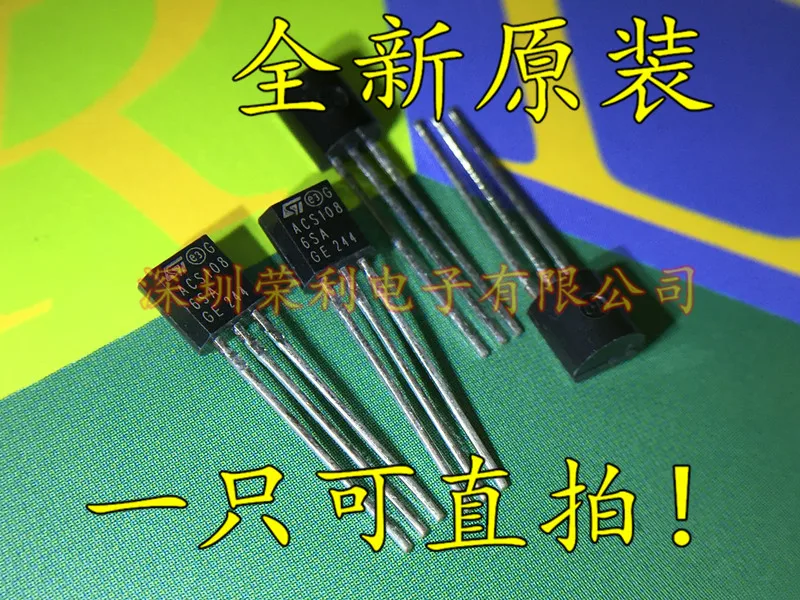 10 шт./лот Новинка ACS1086S ACS108-6SA TO-92 0.8A на
