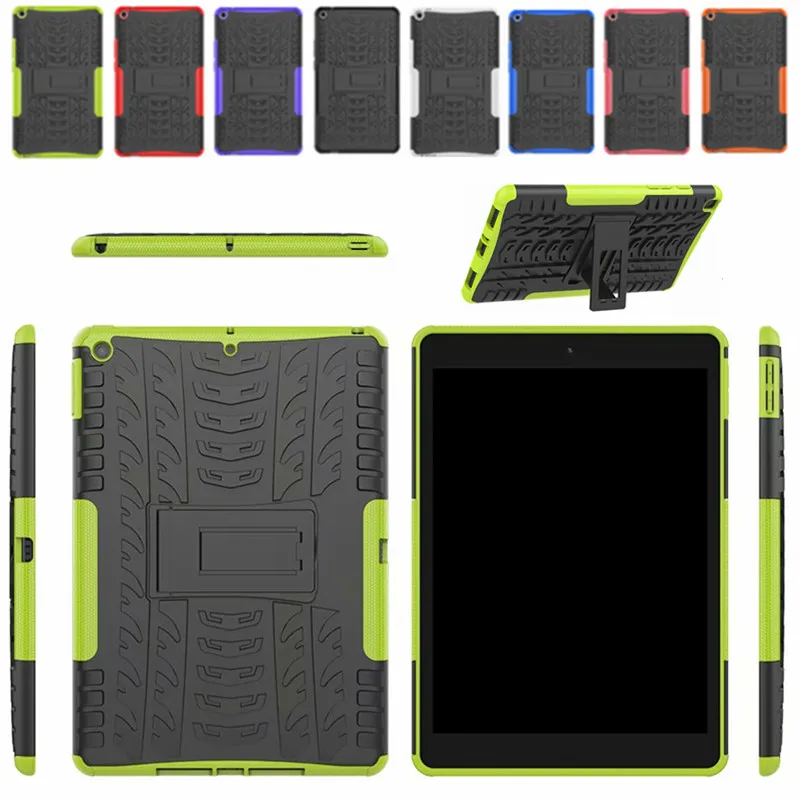Tablet Case for Apple IPad 10.2 2019 Kids Safe Shockproof Heavy Duty TPU Hard Stand Holder Coque For 7 7th Generation | Компьютеры и