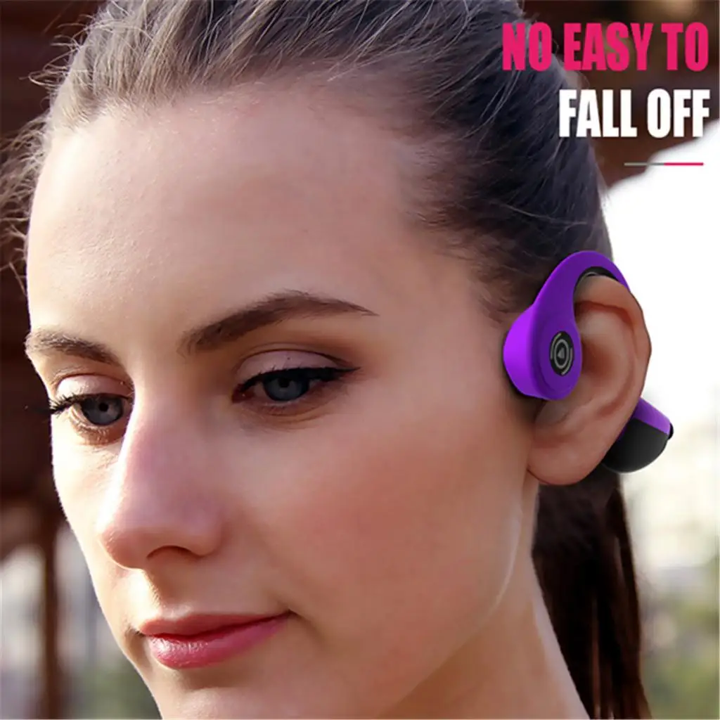 Bluetooth Earphone Wireless Headphones Headset Running Sports Bass Sound Cordless Ear phone With Mic For Iphone Xiaomi Earbuds