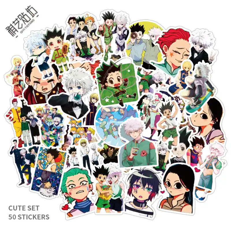 50pcs Japan Anime Hunter Waterproof Sticker Notebook Draw Bar Box Computer Sticker Gon Freecss Killua Zoldyck Phone Sticker Gift Action Figures Aliexpress 50pcs Japan Anime Hunter Waterproof Sticker Notebook Draw Bar Box Computer Sticker Gon Freecss Killua Zoldyck Phone Sticker Gift Action Figures Aliexpress