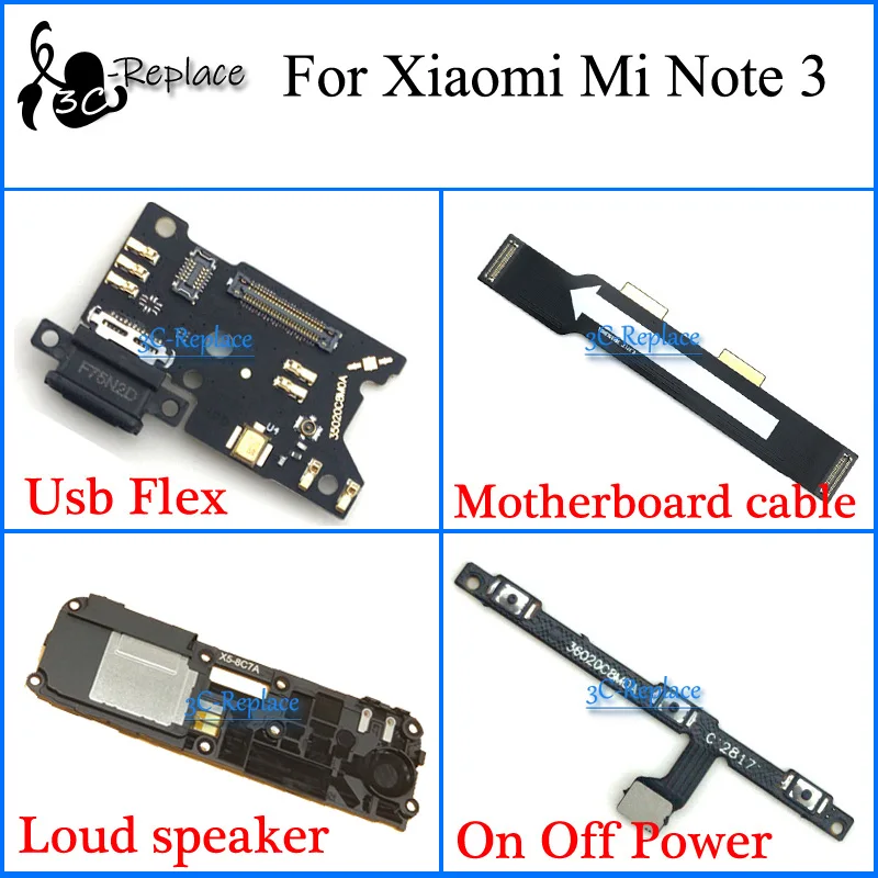 Гибкий Usb-кабель для громкоговорителя Xiaomi Mi Note 3 MCE8 | Мобильные телефоны и
