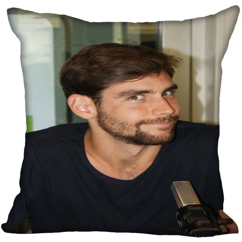 Испания поп певец Alvaro Soler наволочка атласная ткань квадратная наволочка для подушки Подушка на молнии чехлы для дома офиса свадьбы декоративные - Цвет: 5