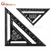 Angle Ruler 7/12 inch Metric Aluminum Alloy Triangular Measuring Ruler Woodwork Speed Square Triangle Angle Protractor Measuring ► Photo 3/6