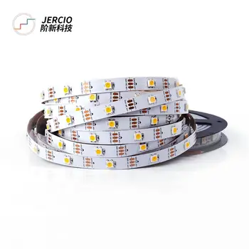 

JERCIO WS2812b-W Like SK6812 SMD 5050 30/60/144 leds/Pixel/m DC5V ;individual addressable IP30 LED Strip for home Music Mood