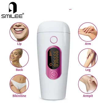 

900000 Flashes Mini Handheld Laser Epilator Depilador Facial Permanent Hair Removal Device Whole Body Laser Hair Remover Machine