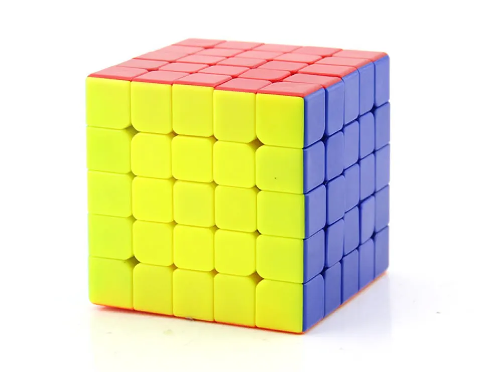 Yuxin Cloud Kylin 5x5x5 Magic Cube Twist Speed Puzzle IQ Fancy Toys Stickerless 