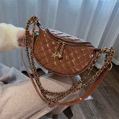 orange DORANMI Роскошные брендовые дизайнерские Поясные Сумки поясная сумка для женщин ромбовидная решетка через плечо сумка женская поясная Сумка BG022 - Цвет: orange