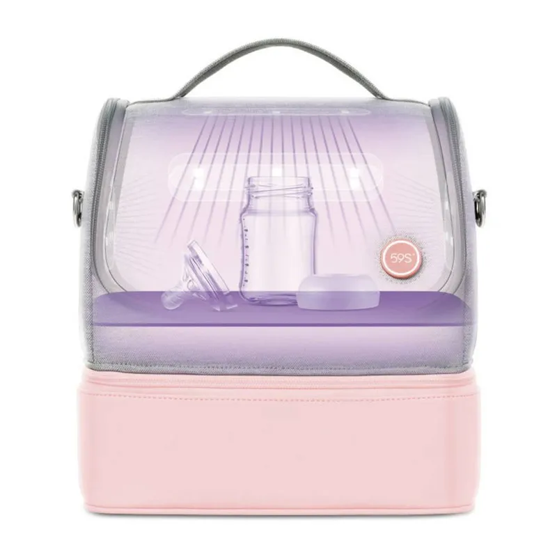 59S P14 Baby Milk Bottle Steam Sterilizer UV LED Electric 6 Bottles Steaming Accessory Electric 3-In-1 Sterilizer bag Disinfection bag (7)