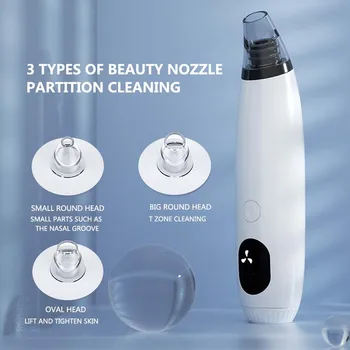 

Blackhead Remover Cleaner Vacuum Tool Blackhead Acne Pimple Removal Electric Vacuum Suction Facial Skin Care Extractor