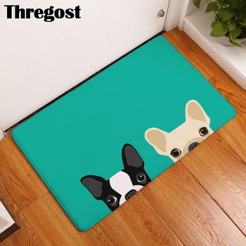 

Cartoon Animal Printed Microfiber Floor Mat Washable Kitchen Mats Machine Washable Rugs Absorbent Doormat Welcome Carpet