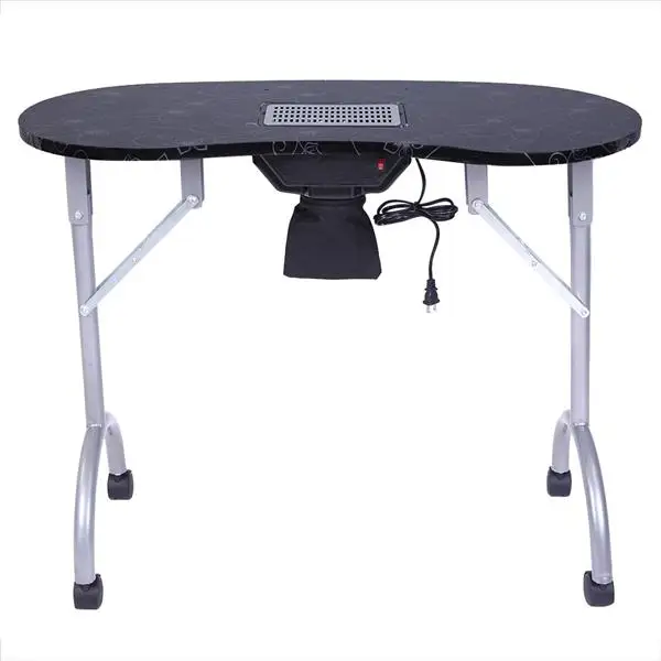 

Kapsalon Meubilair MDF Manicure Equipment Nail Table Station Desk Salon Spa Beauty Folding Table Dust Collector Cushion Fan