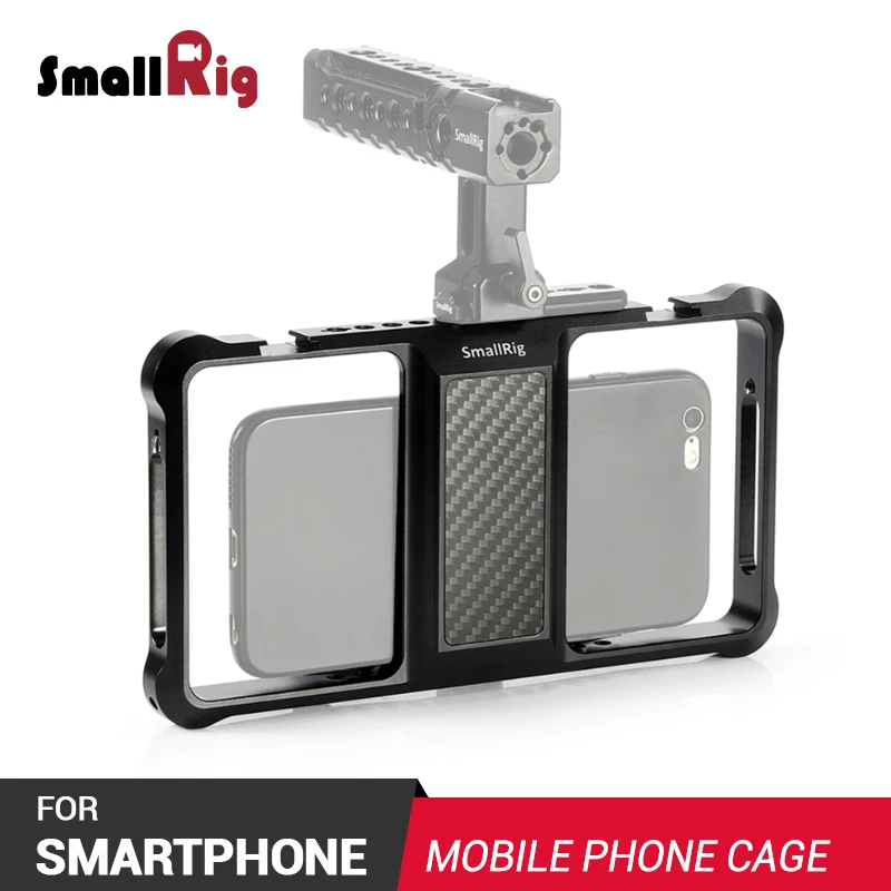 

SmallRig Standard Universal Mobile Phone Cage Handheld Camera Bracket Rig For Smart Phone Video Maker 2391