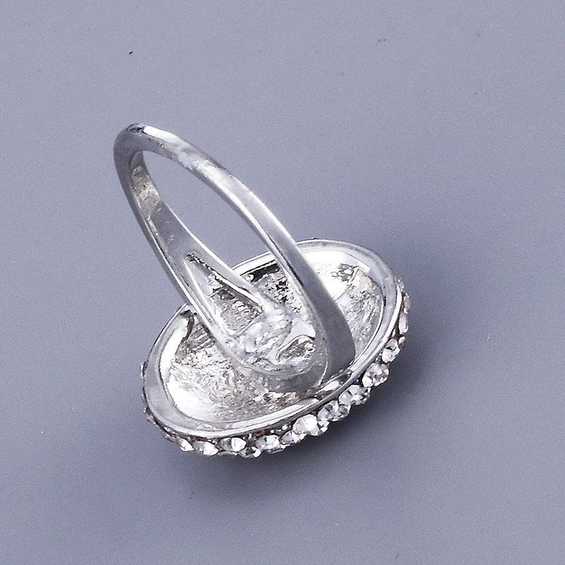 Fashion Charm Twilight Bella Crystal Ring Replica Engagement Wedding Ring Jewelry Size 6-14 Finger Ring