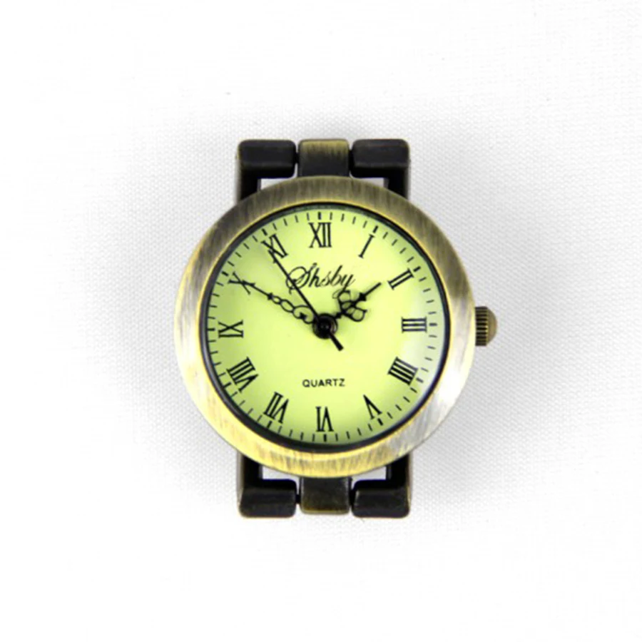 Shsby Diy Personality Ancient Bronze Watch Header Roman Numerals Circle Watch Table Core Watchband Watch Accessories Wholesale Shsby Diy Personality Ancient Bronze Watch Header Roman Numerals Circle Watch Table Core Watchband Watch Accessories Wholesale