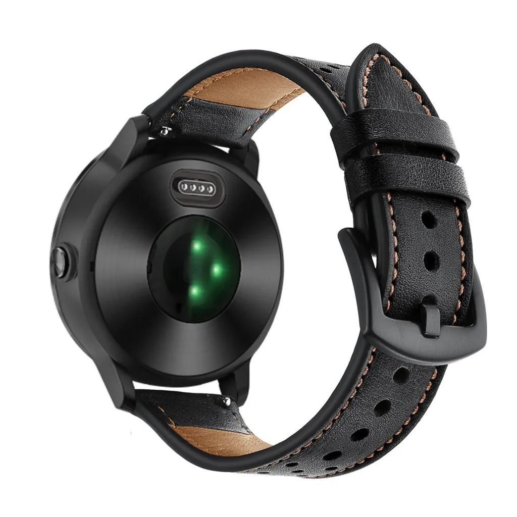 Cave style Кожаный ремешок для наручных часов, сменный ремешок для Garmin vivoactive, ремешок для часов, фитнес-трекер, Прямая поставка# G20