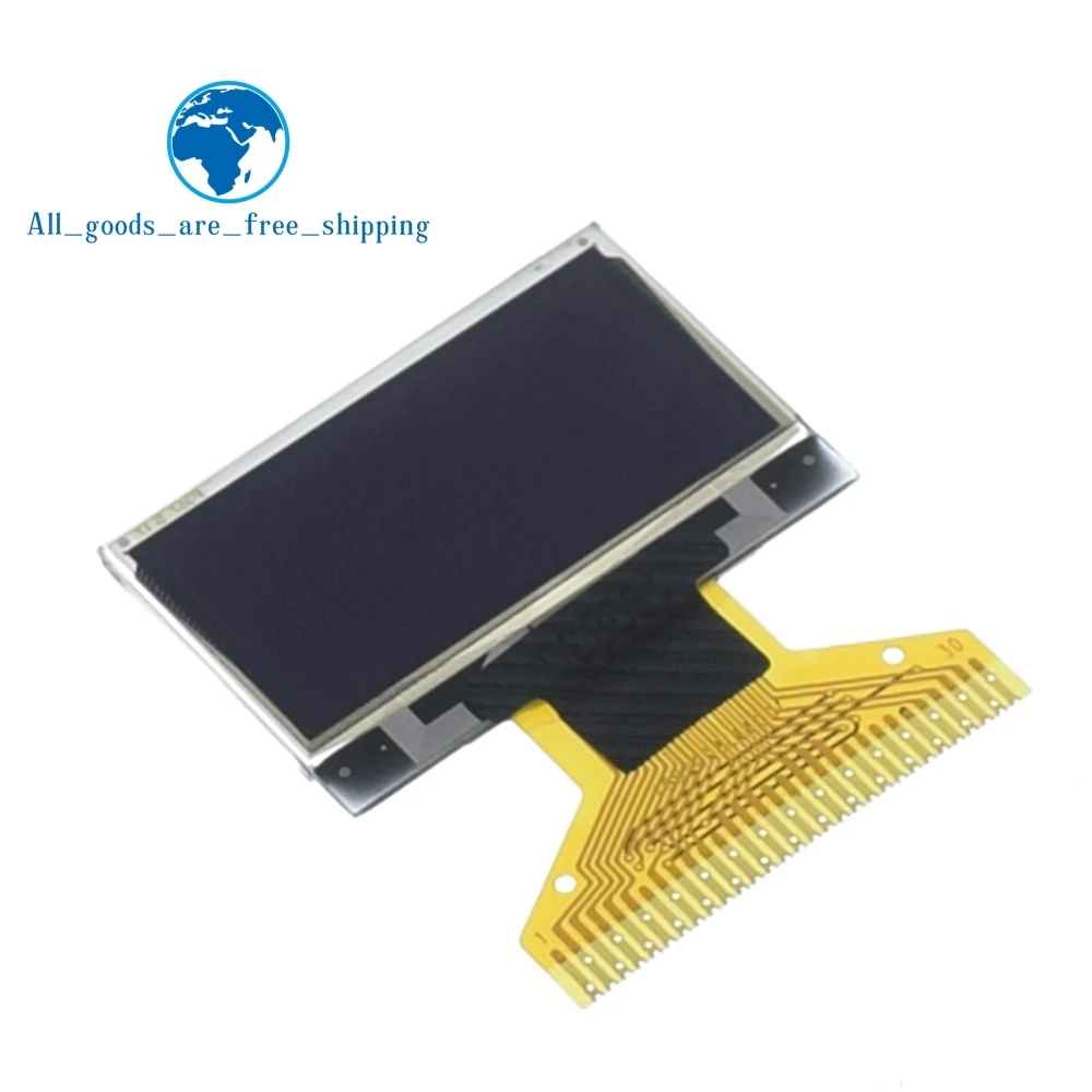 screen display 0,96 дюймовый oled IIC Серийный белый OLED дисплей модуль 128X64 IEC SSD1306 12864 плата с ЖК-экраном GND VDD SCK SDA для Arduino - Color: screen display