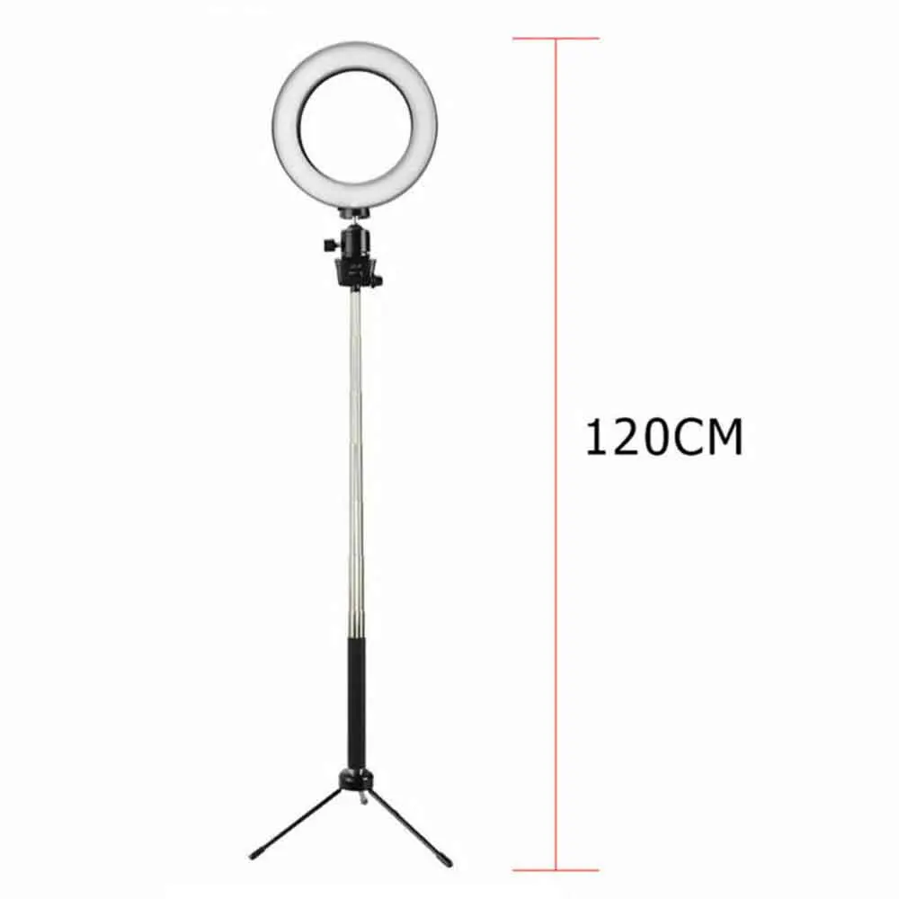 

LED Studio Photo Video Dimmable Makeup Light Ring Light with Tripod Selfie
