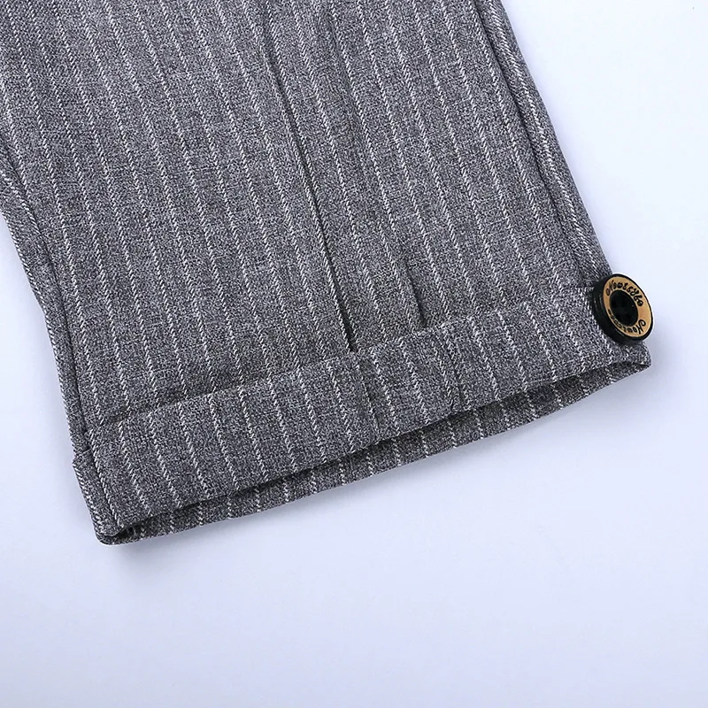 Весенне-осенний комплект одежды в джентльменском стиле из 2 предметов для маленьких мальчиков, Повседневная футболка с фальш-жилетом галстук, Короткие штаны комплекты для маленьких мальчиков
