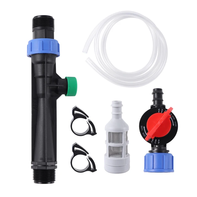 Venturi Műtrágyázási Rendszer 1 "/1.5"/2 "Férfi Szál Öntözés Automatikus Műtrágya Injektor Fecskendő 1Set