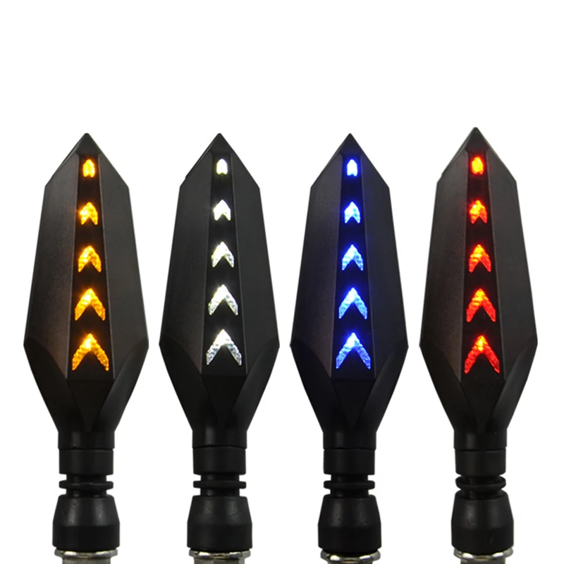 BDJ для мотоцикла Kawasaki Suzuki Honda сигнальные огни 17Led мигающий сигнал для включения крутой Предупреждение льной лампы